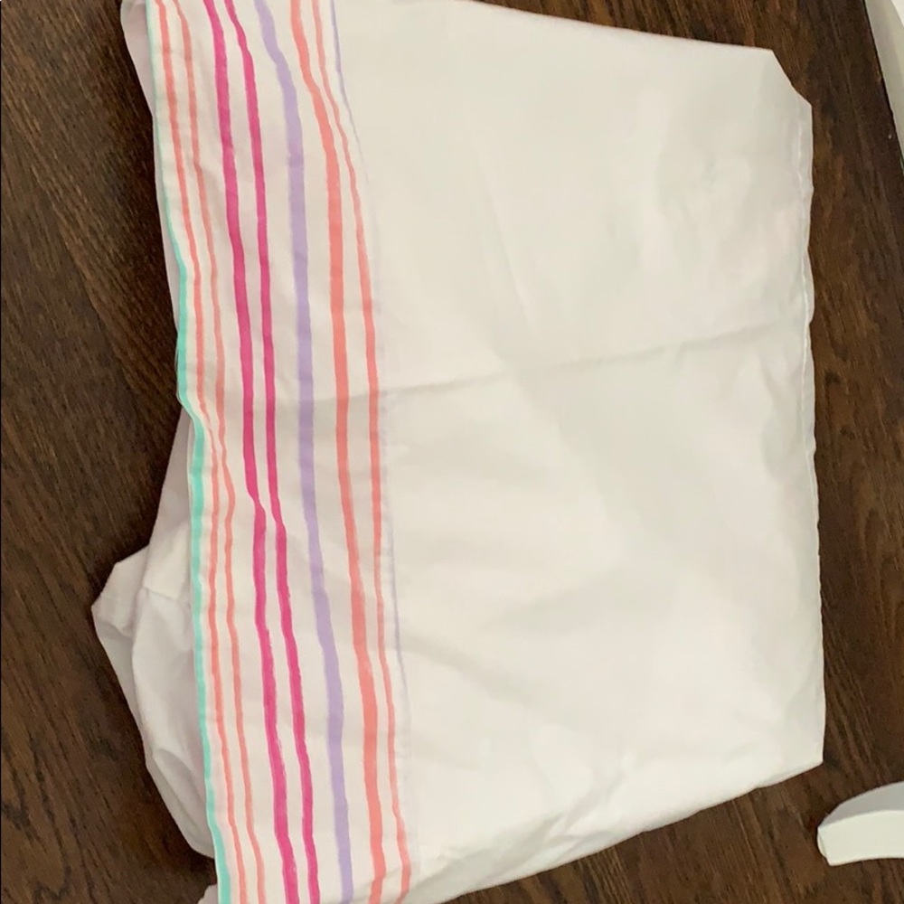 PBK Rainbow crib skirt